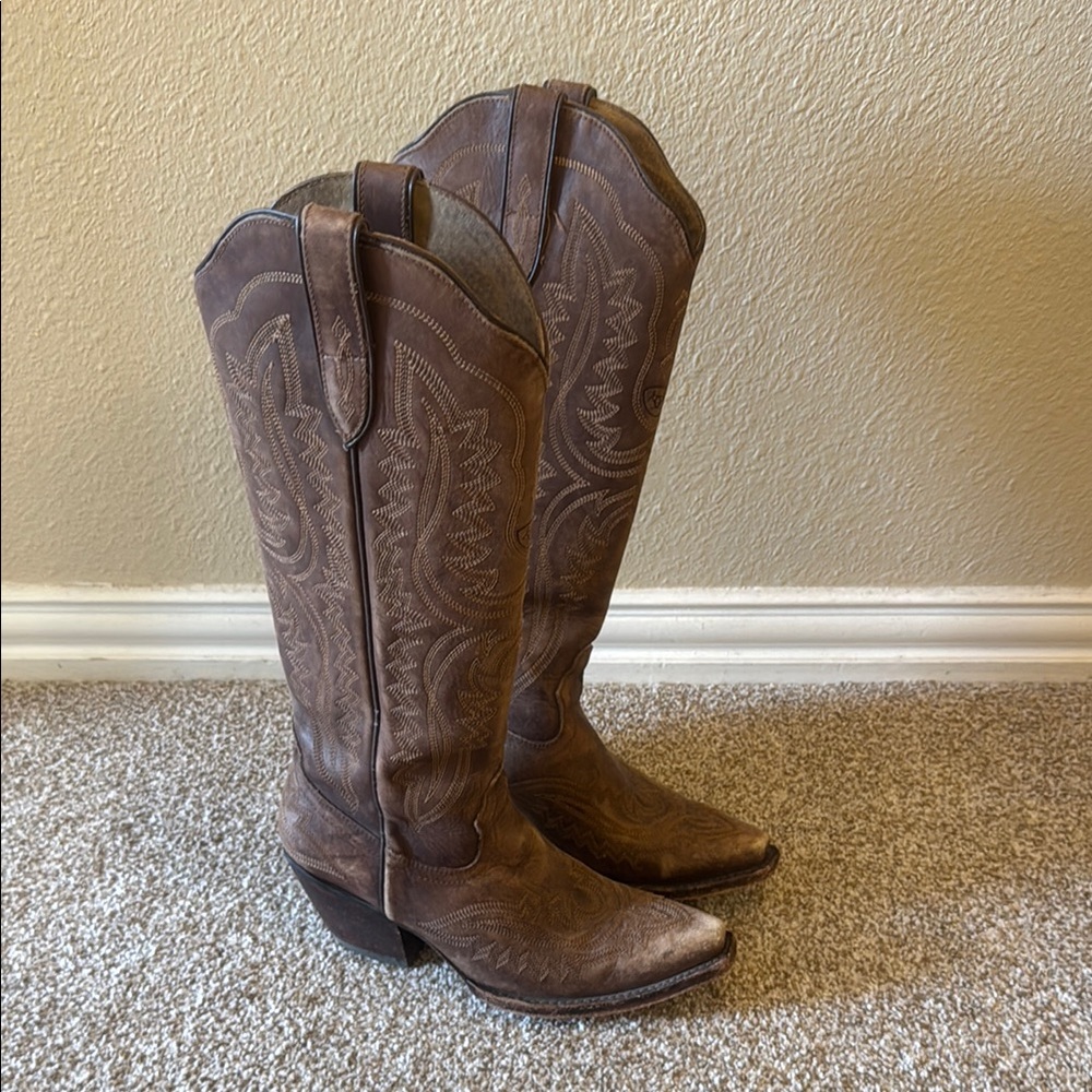 Brown Western Cowboy Boots